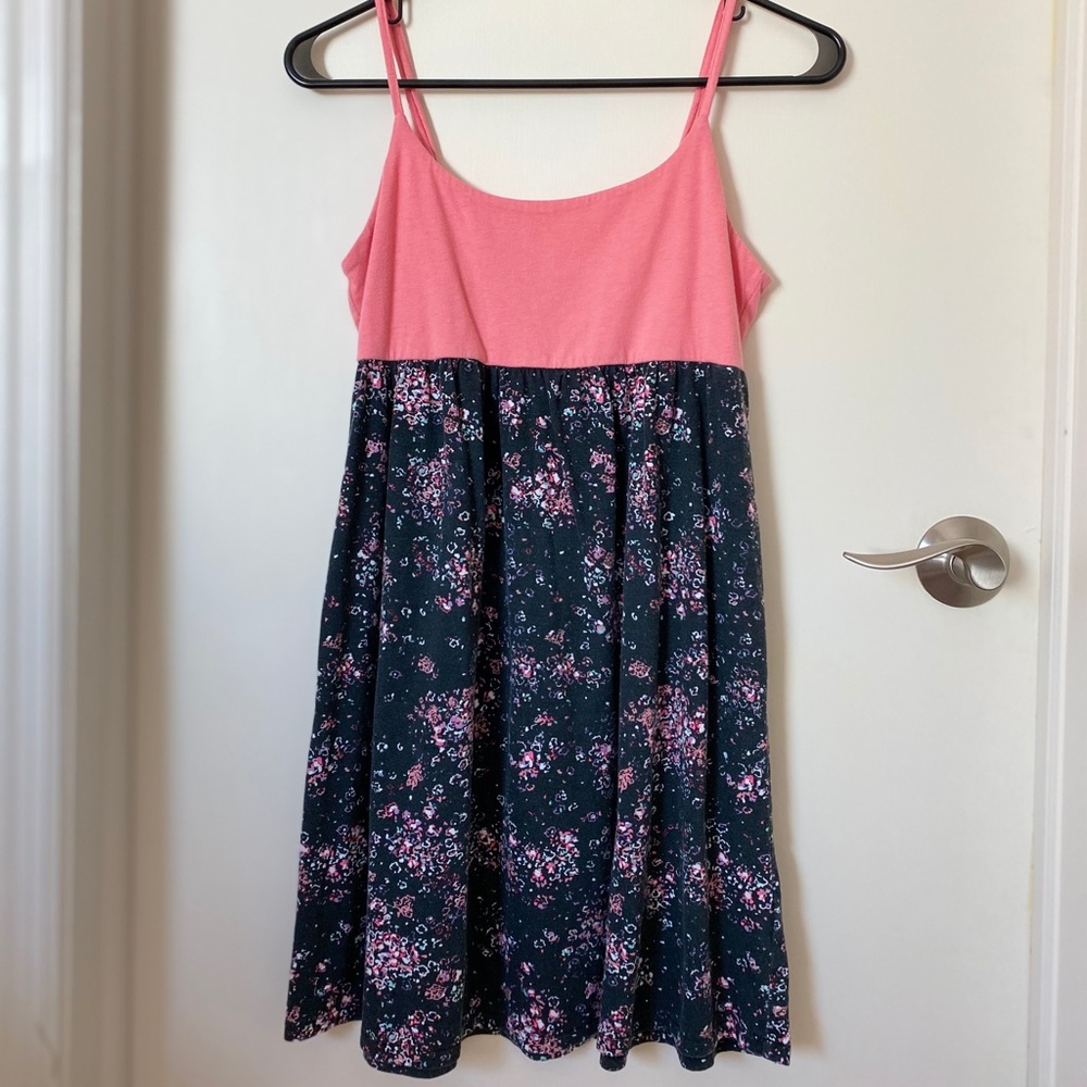 Pink and black Roxy sundress
